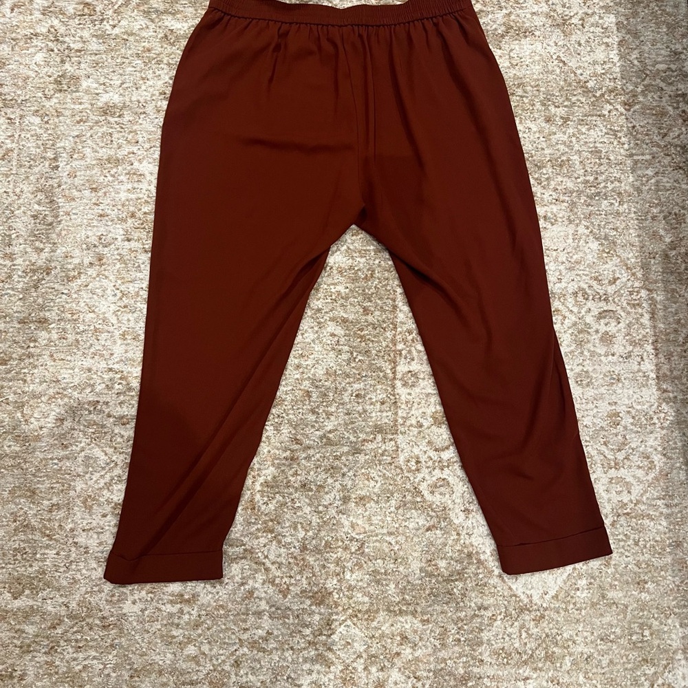 Primark Rust Red Dress Pants - Picture 5 of 6